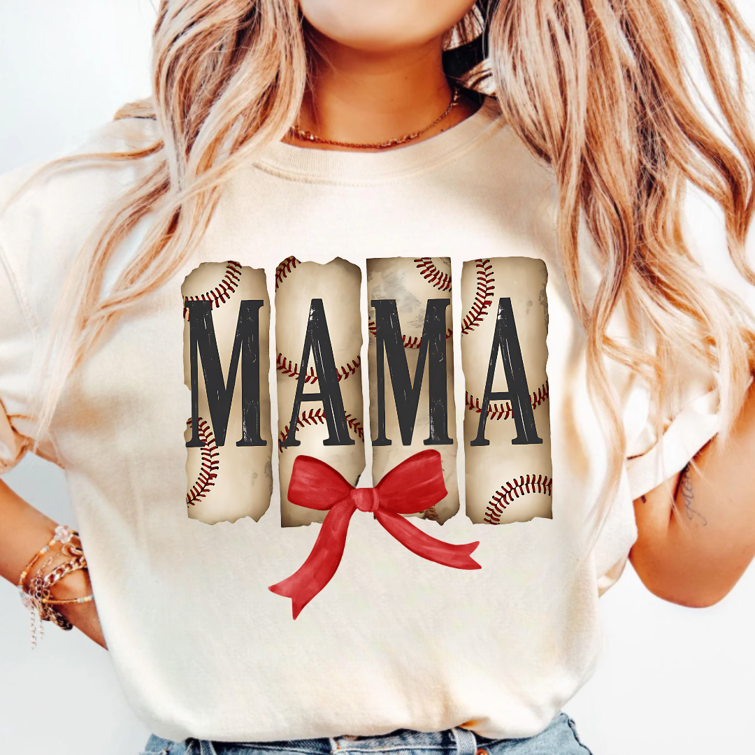 Vintage Mama Baseball T
