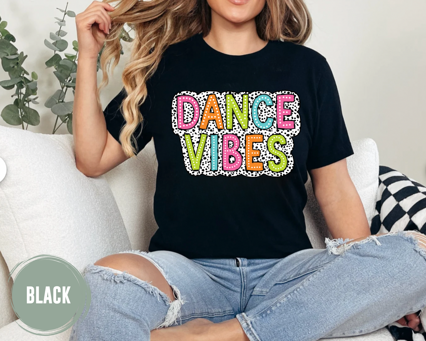 Dance Vibes Dalmatian T