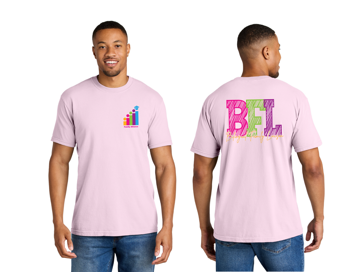 Comfort Colors® Heavyweight Ring Spun Tee - 1717 - Design 1