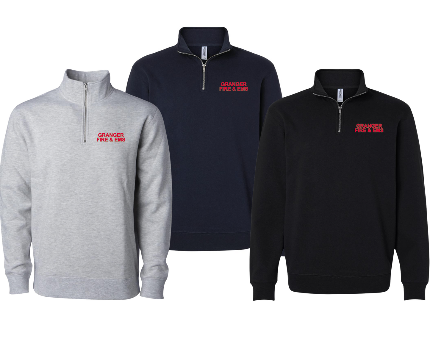 Unisex Quarter Zip Sweatshirt-SS4600QZ