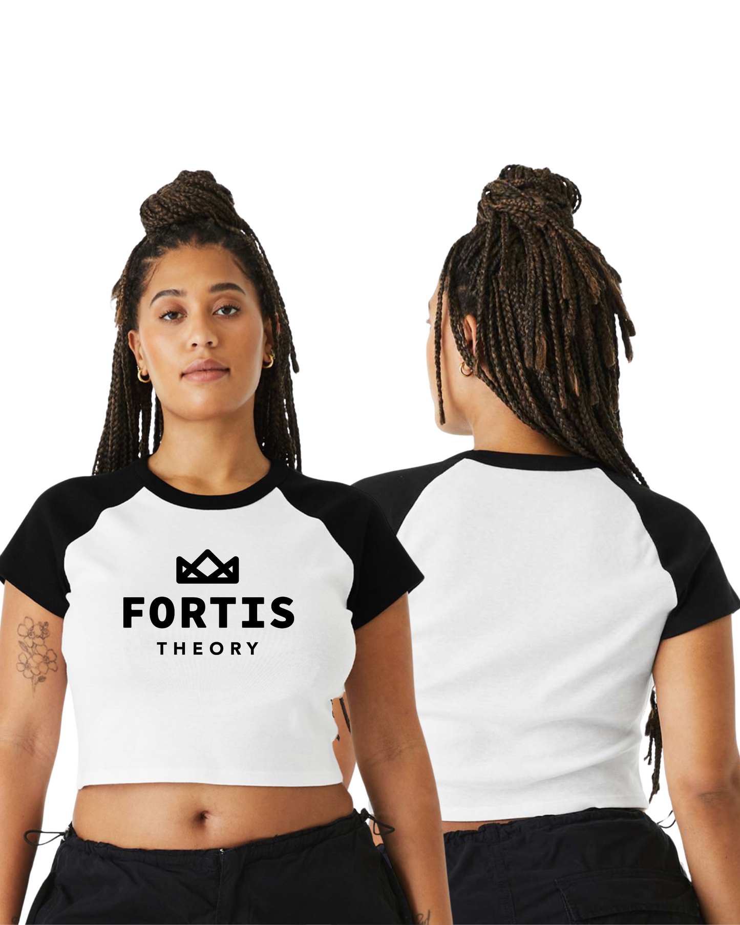 Women's Micro Rib Raglan Baby Tee