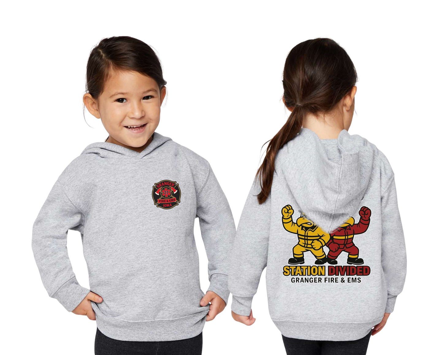 Toddler Station Divided Hoodie