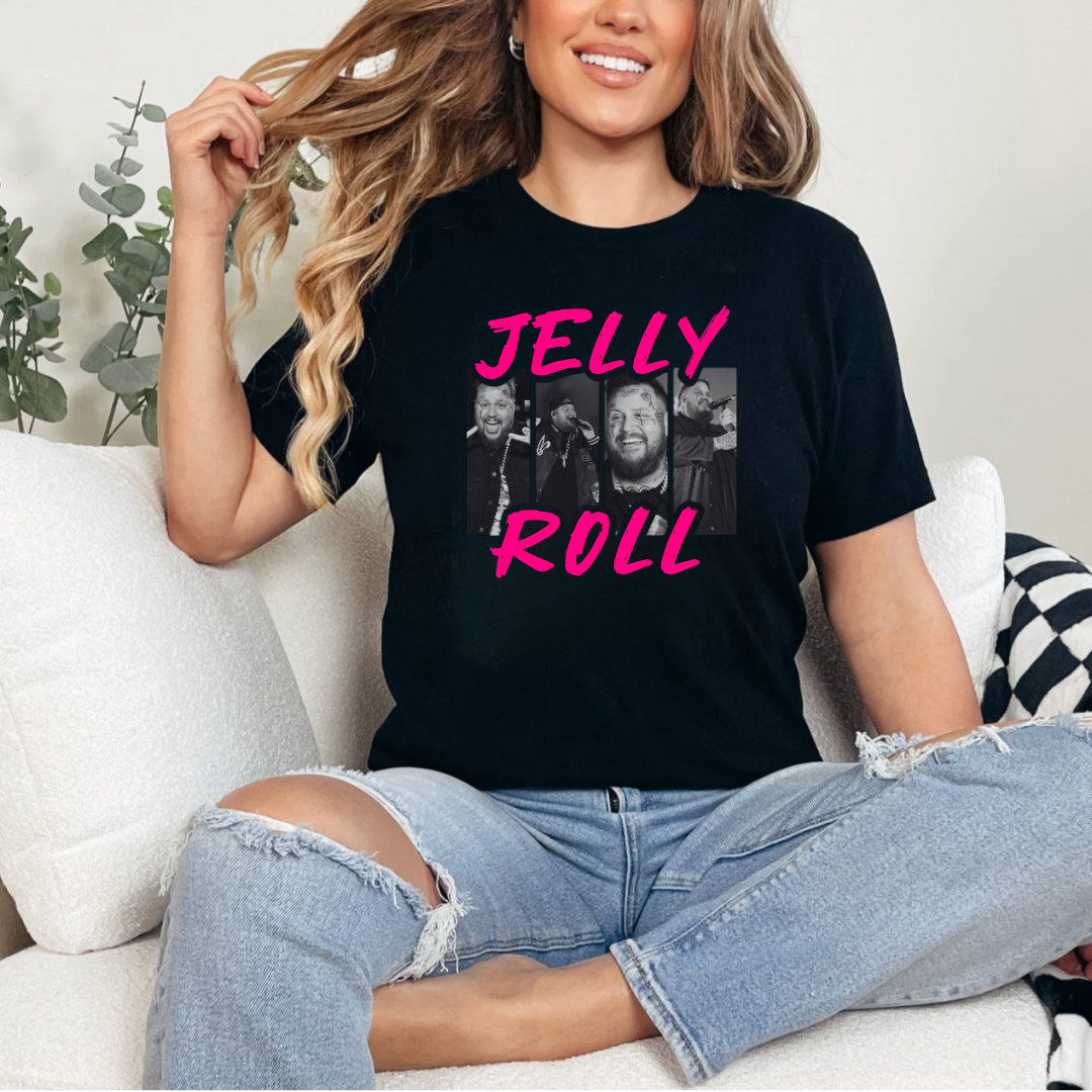 Jelly Roll Photo Collage T
