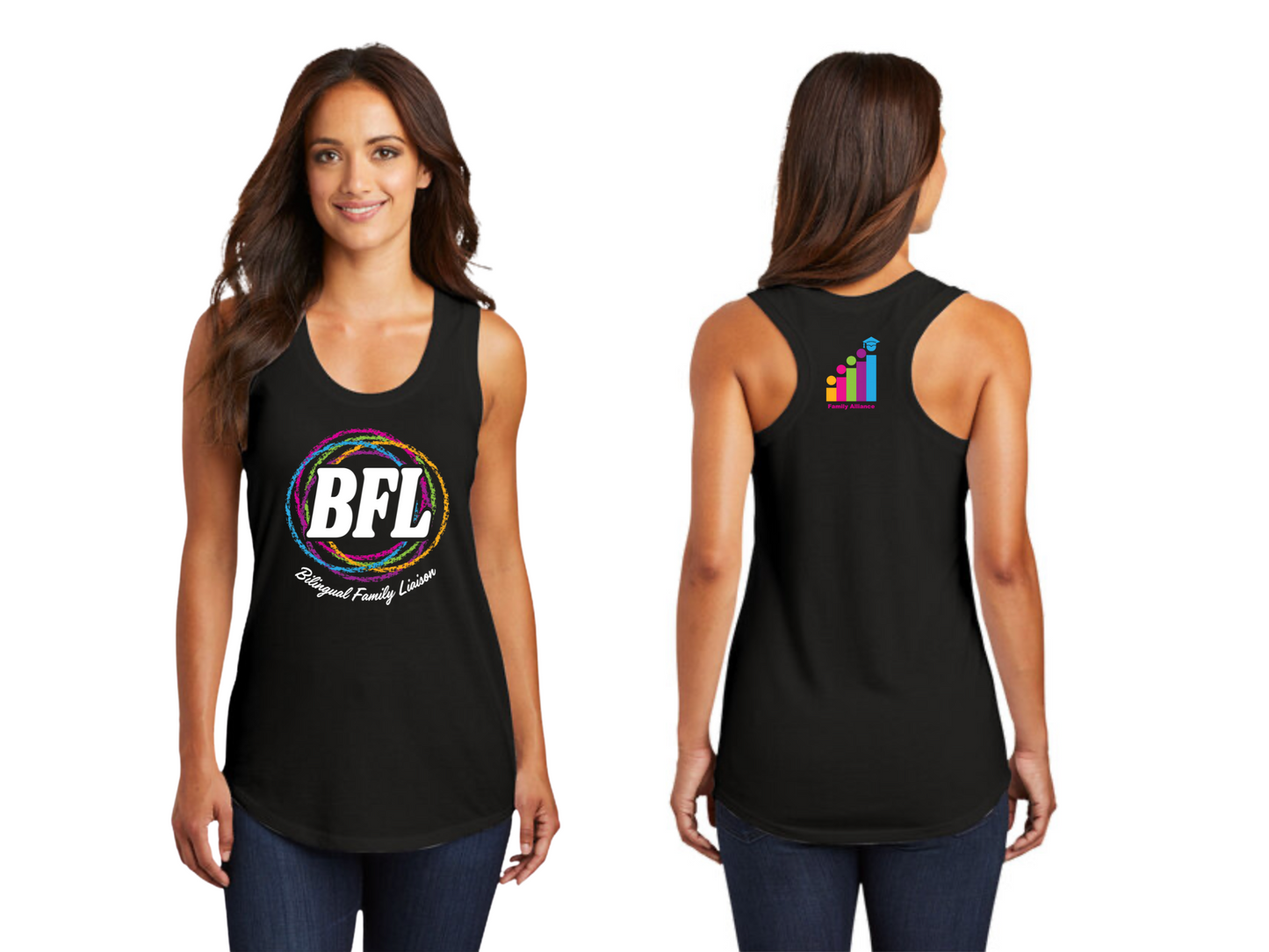 Women's Racerback Tank Top - Design 2