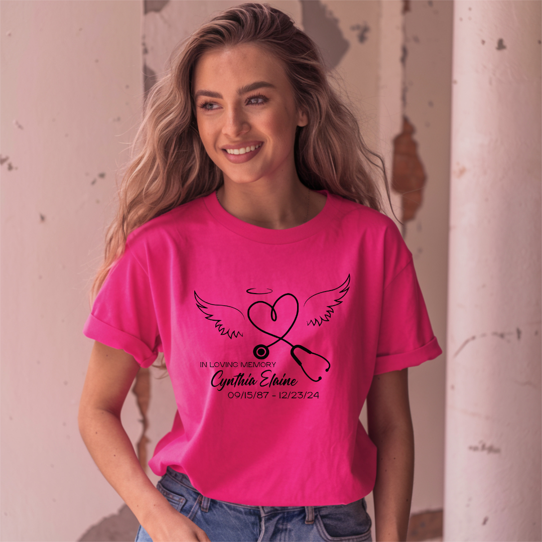 In Memory Of Cynthia Pink TShirt