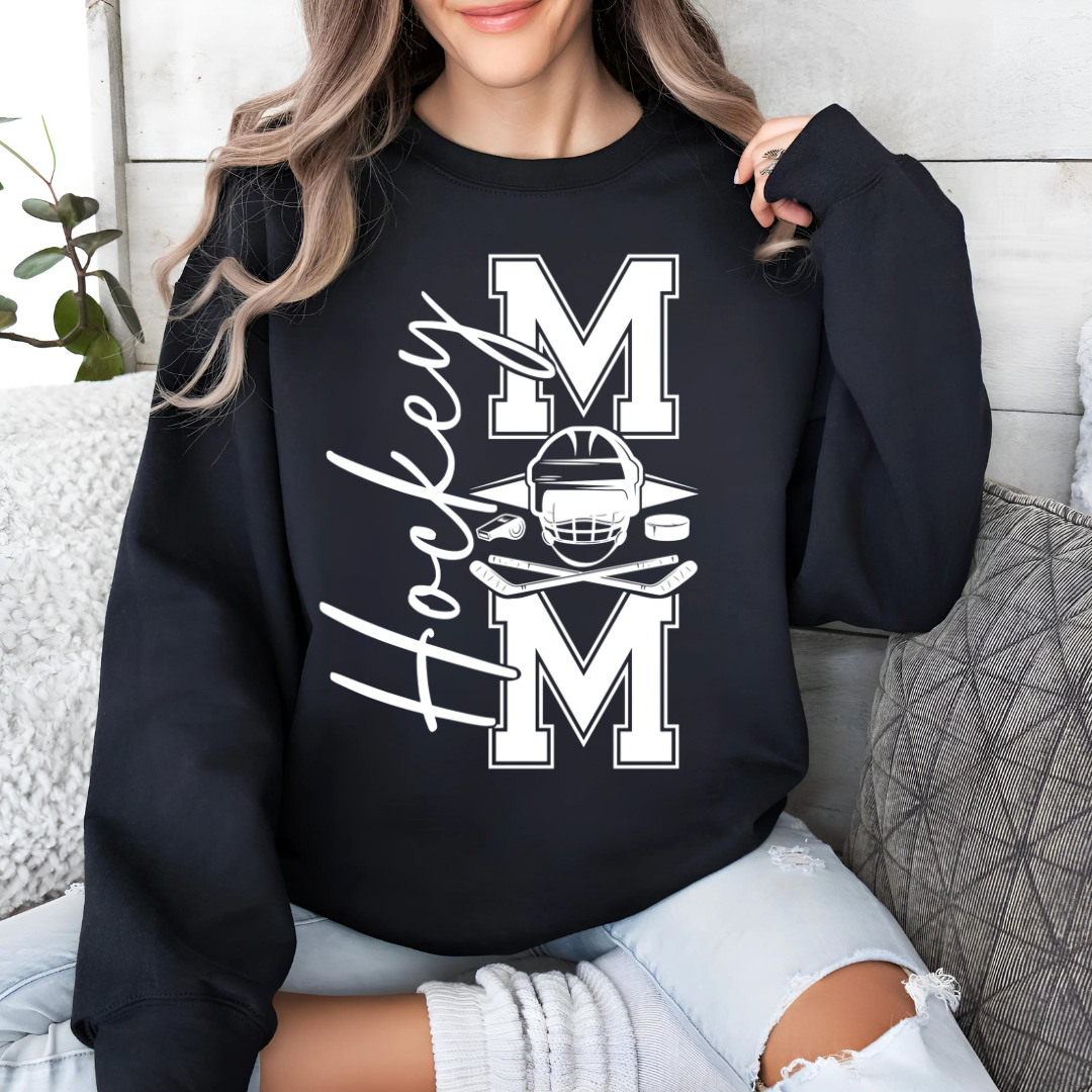 Vertical Hockey Mom