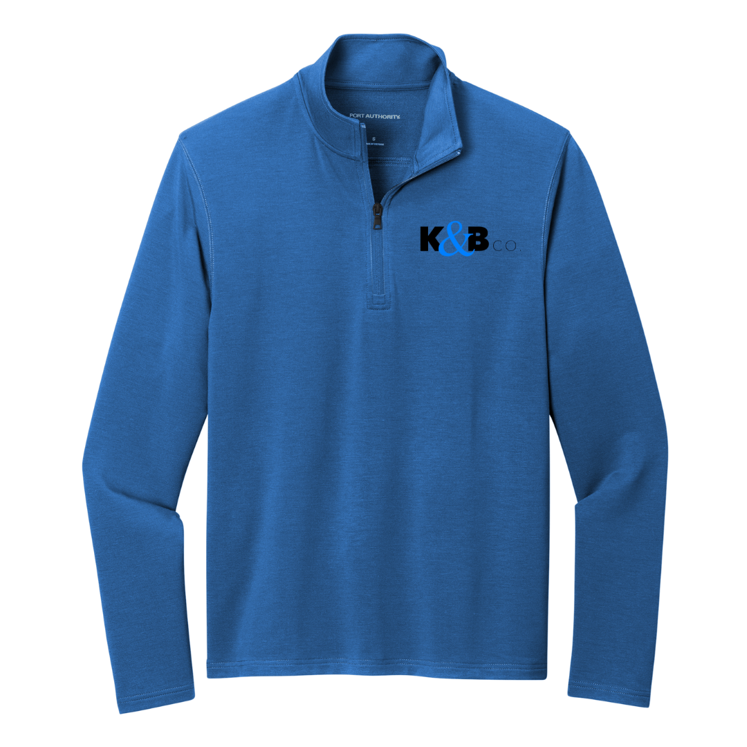 Port Authority® Microterry 1/4-Zip Pullover