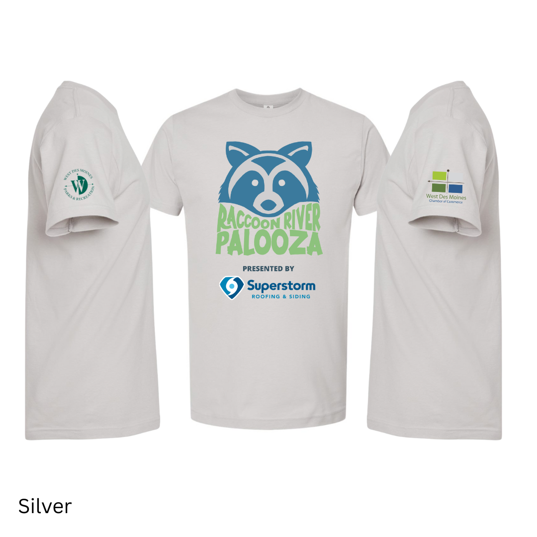 Official 2025 Raccoon River Palooza Merch
