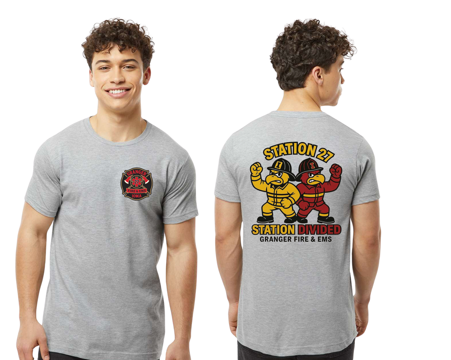 Unisex Station Divided T-Shirt