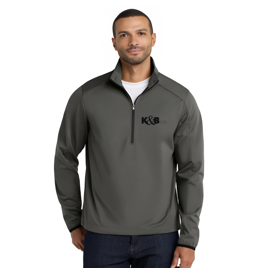 Port Authority® Active 1/2-Zip Soft Shell Jacket