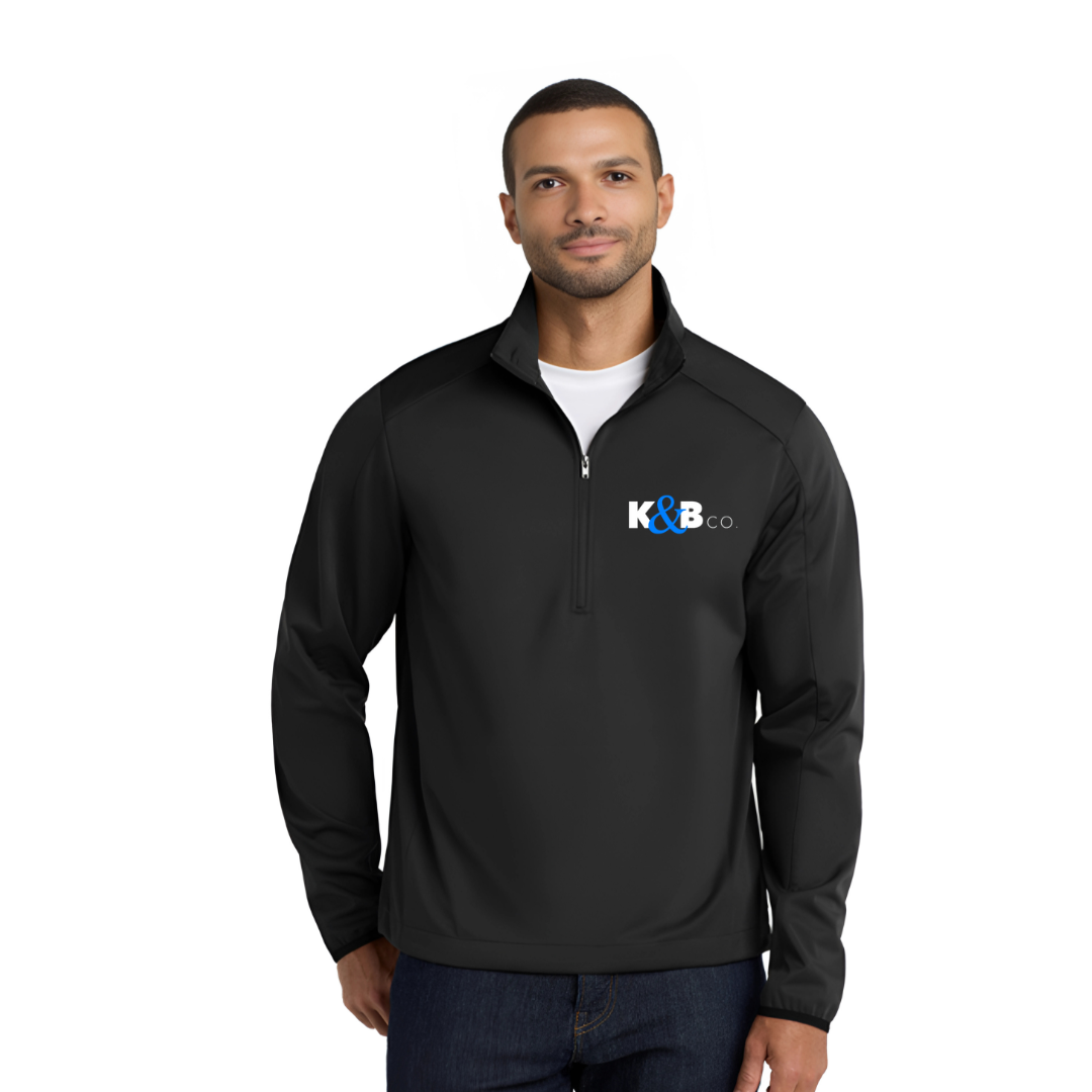 Port Authority® Active 1/2-Zip Soft Shell Jacket