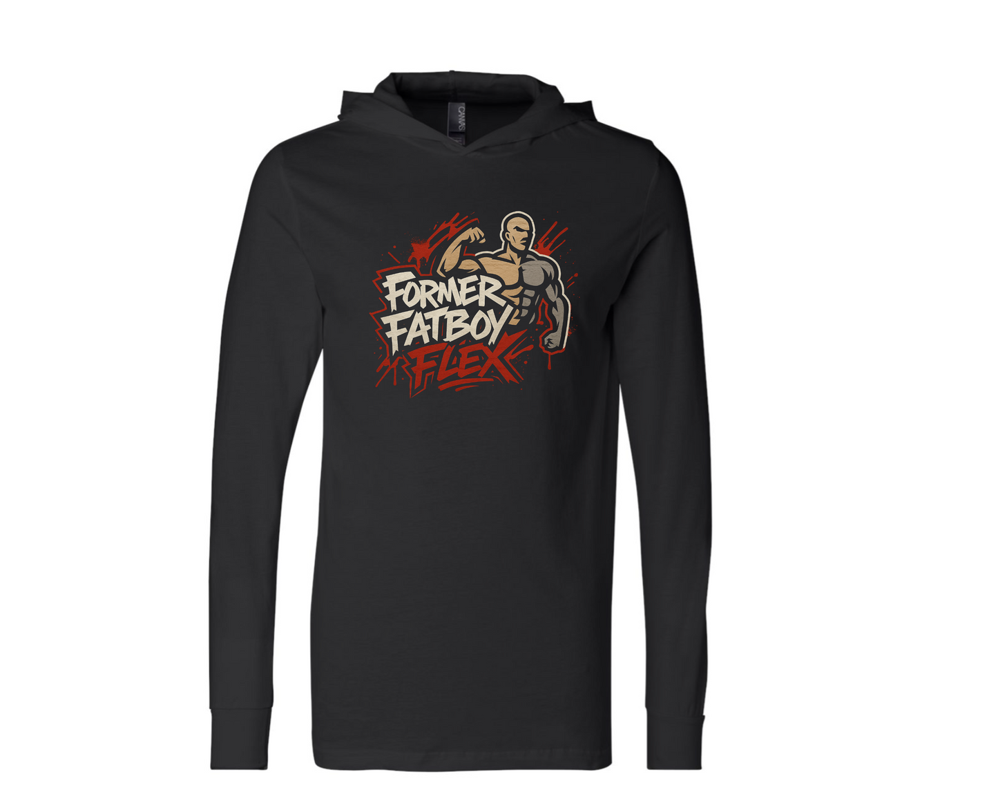 BELLA + CANVAS Unisex Jersey Hooded Long Sleeve Tee - 3512