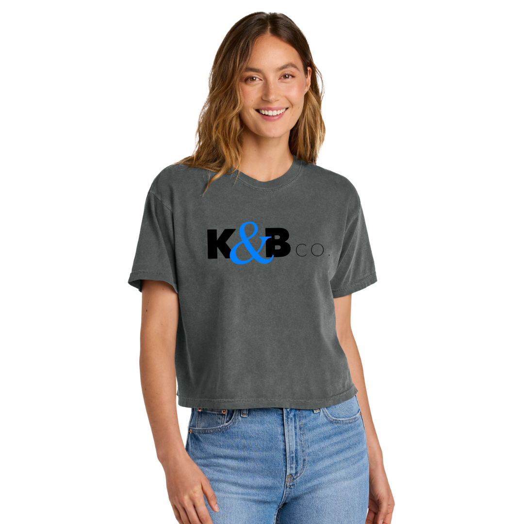 Comfort Colors® Women’s Heavyweight Boxy Tee - Design 1