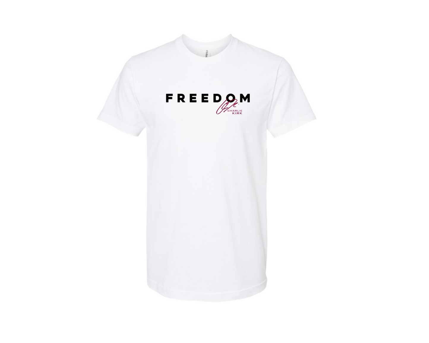 Freedom with -Charlie Kirk Signature