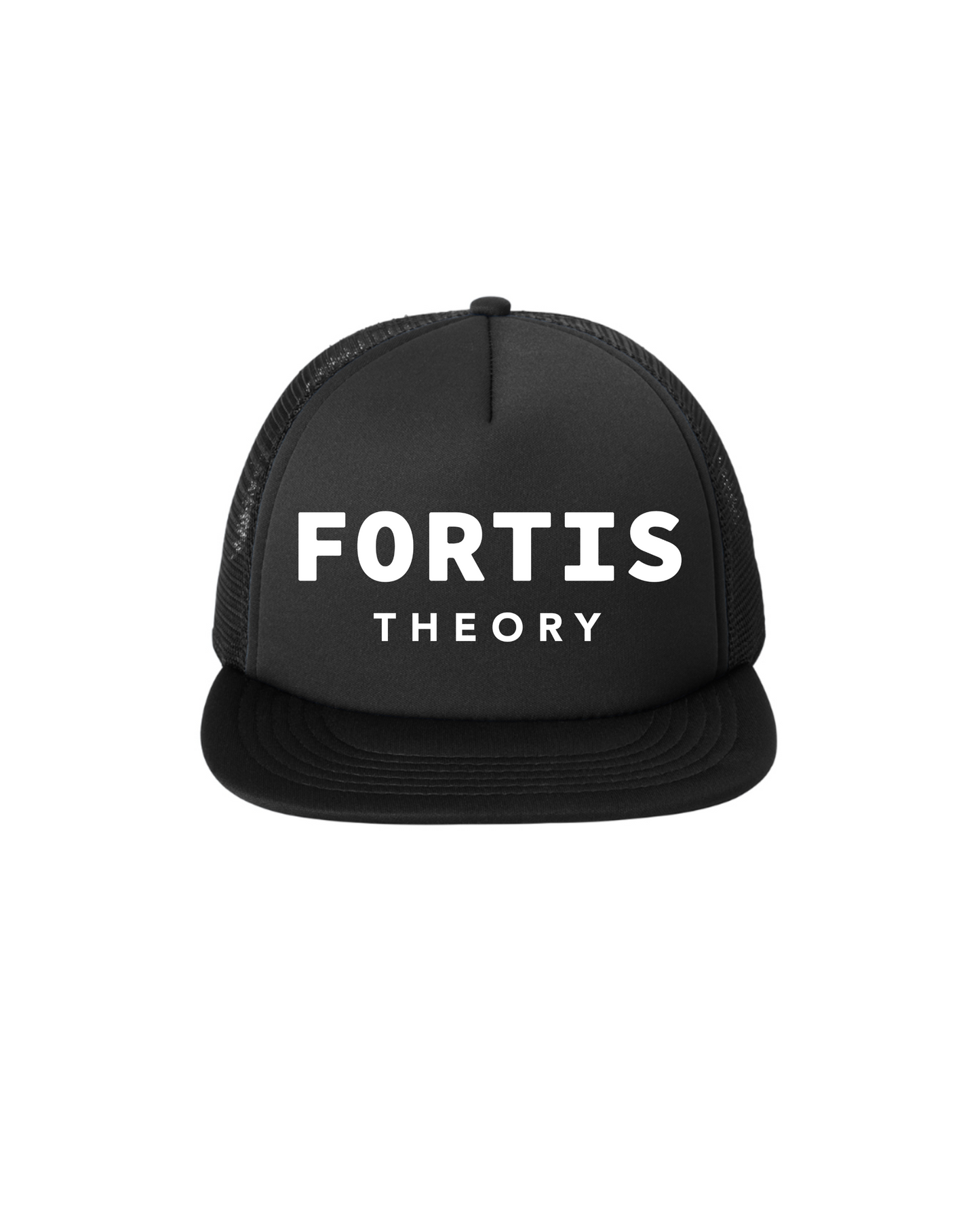 Flat Bill Snapback Trucker Cap - Full Front Design