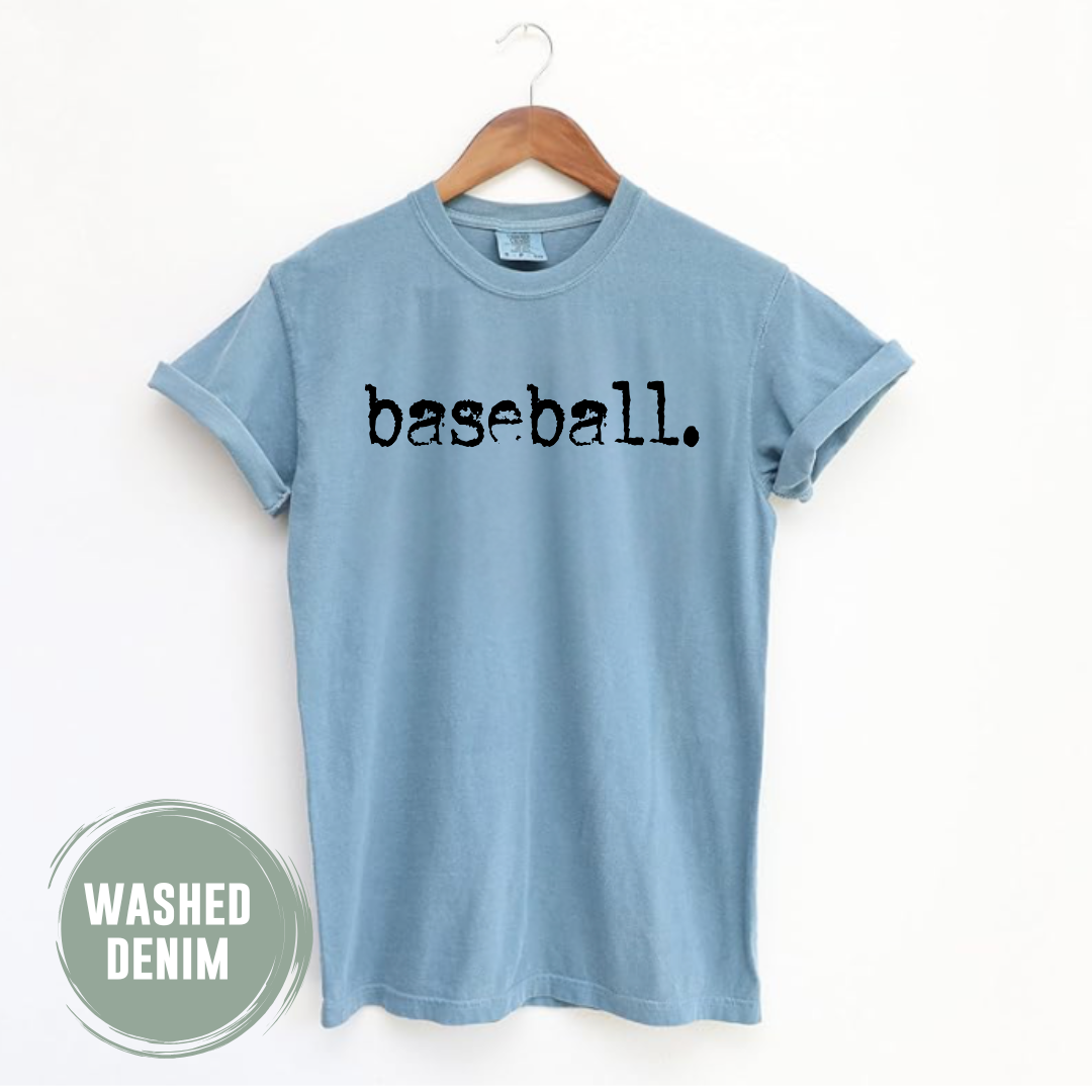 Baseball Typography T