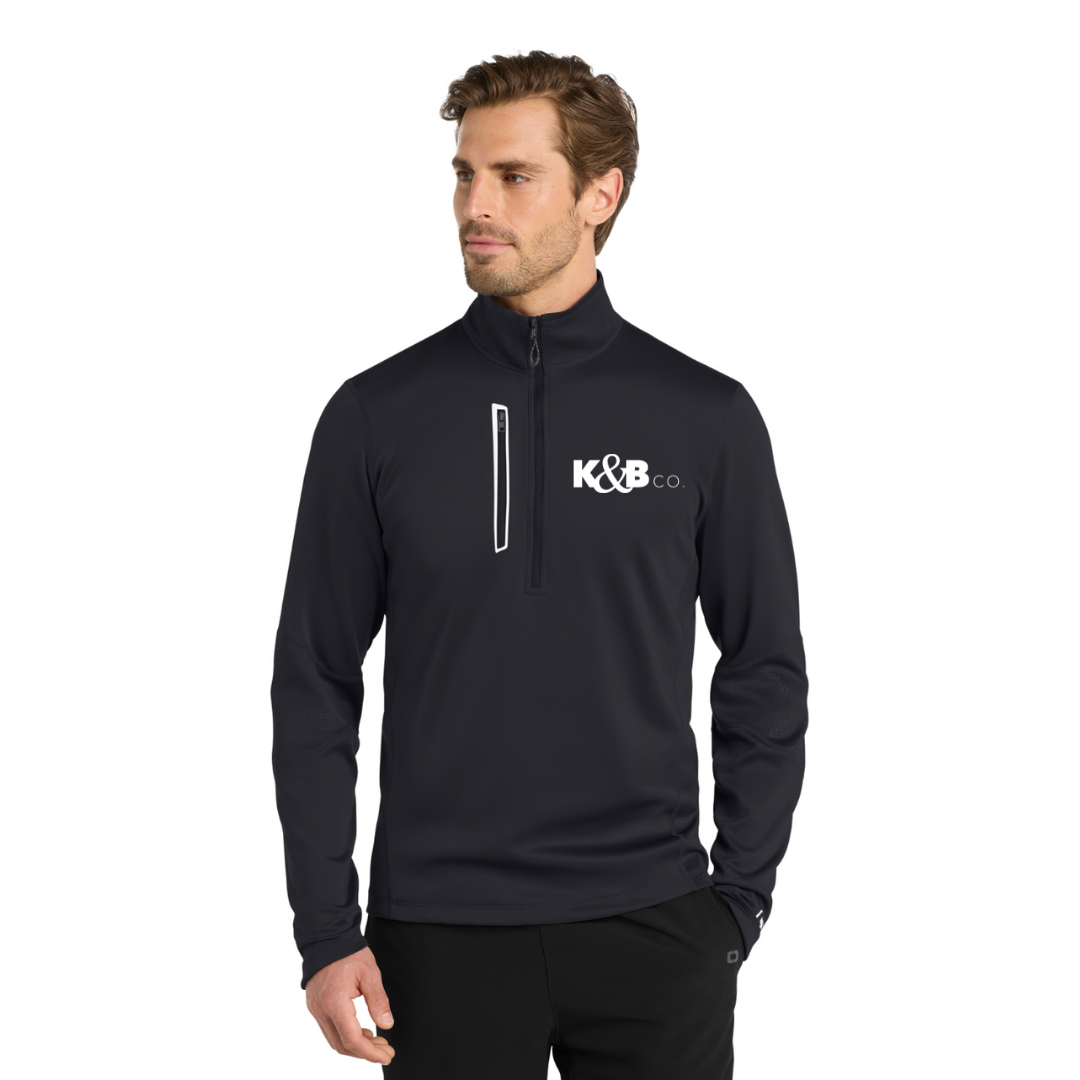 OGIO® Fulcrum 1/4-Zip - Design 2 - OE701