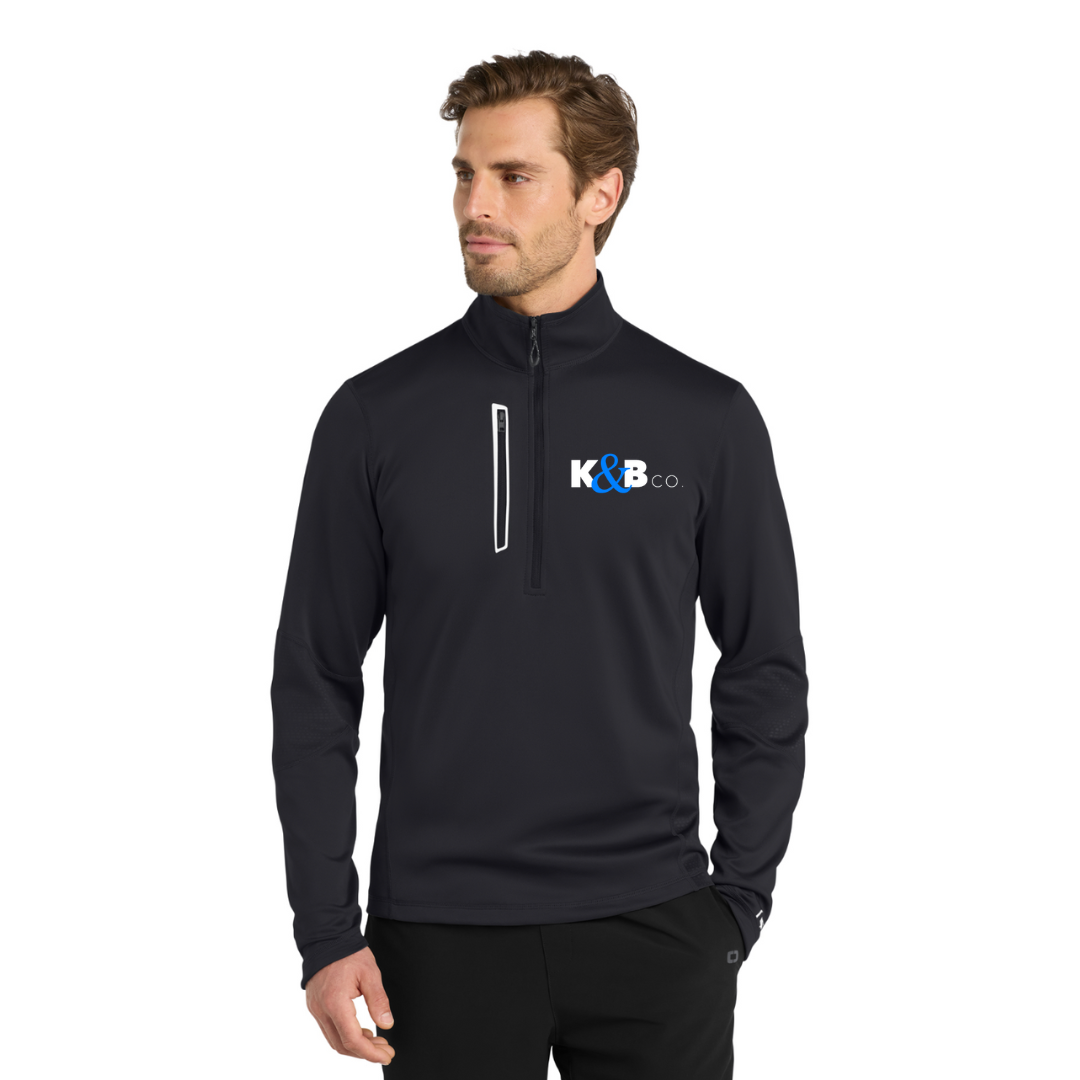 OGIO® Fulcrum 1/4-Zip - Design 2 - OE701