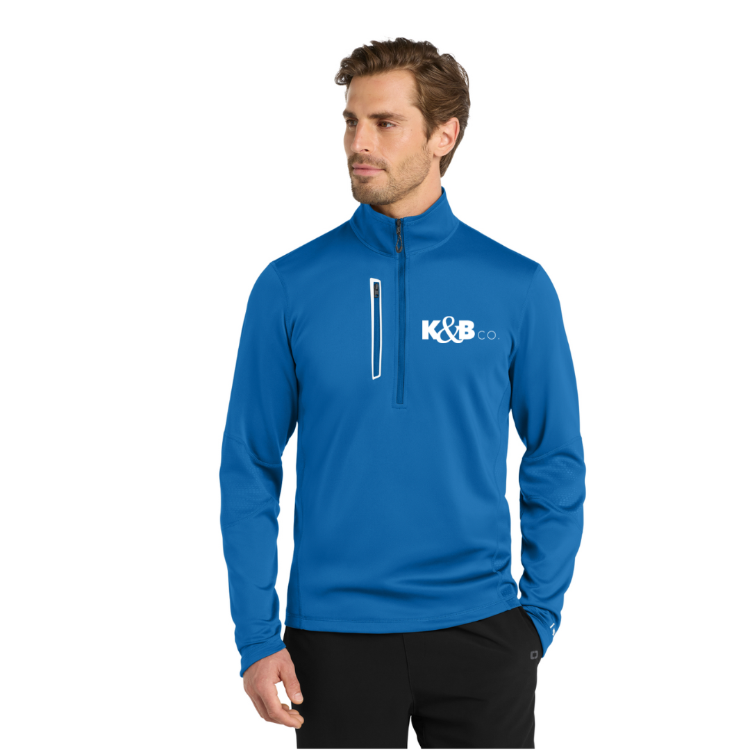 OGIO® Fulcrum 1/4-Zip - Design 2 - OE701