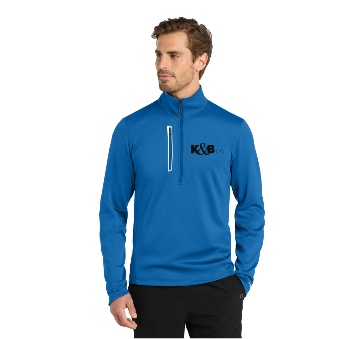 OGIO® Fulcrum 1/4-Zip - Design 2 - OE701