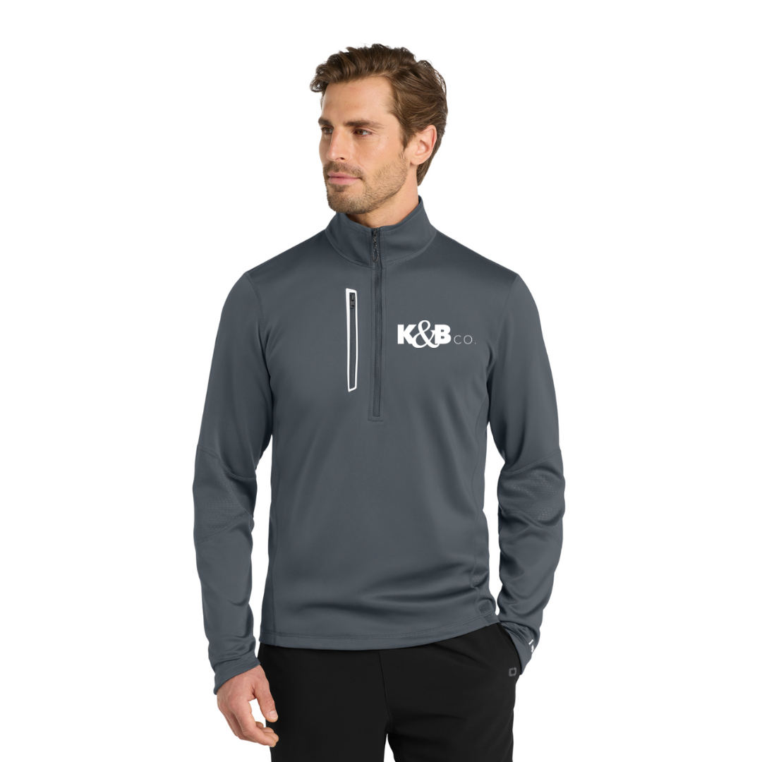 OGIO® Fulcrum 1/4-Zip - Design 2 - OE701