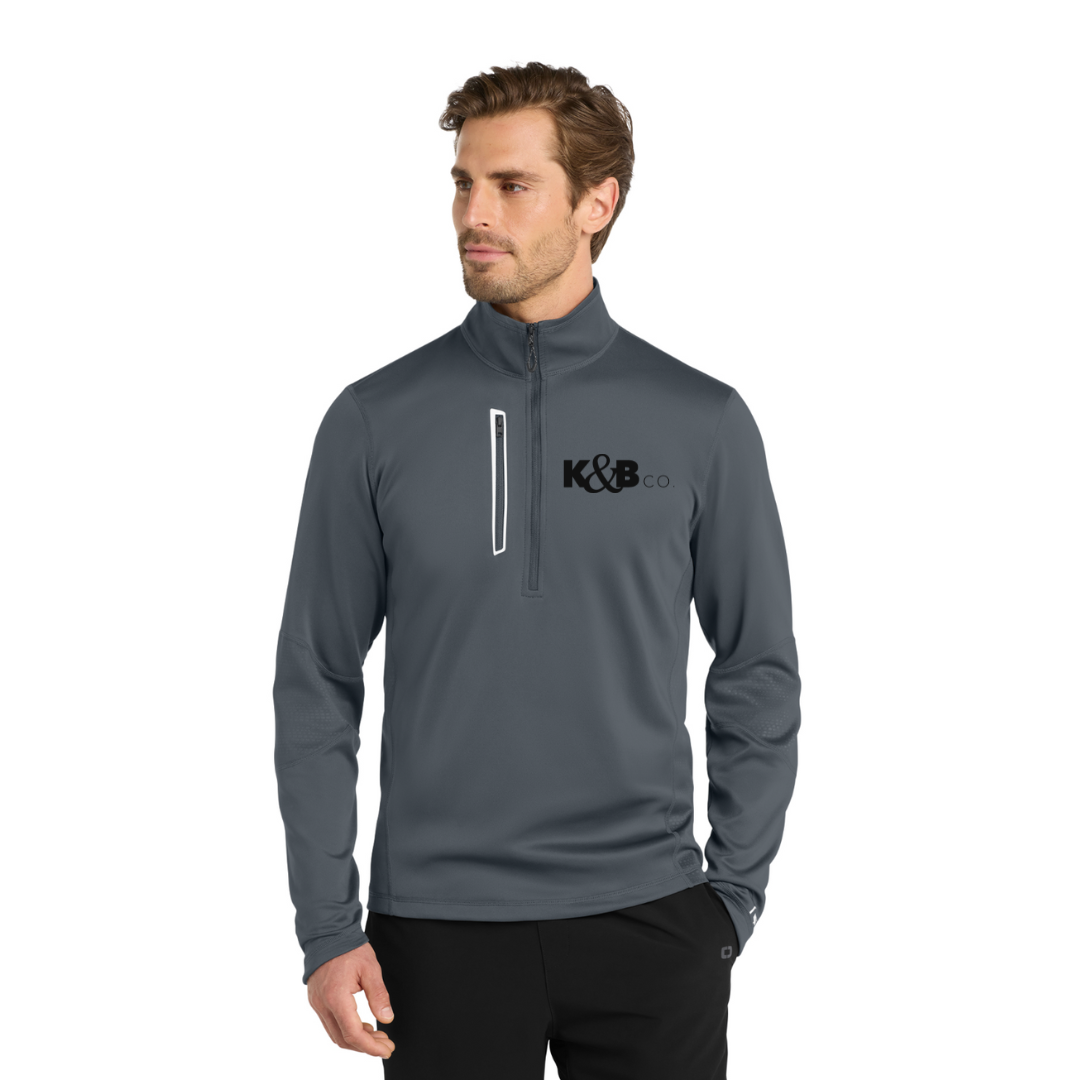 OGIO® Fulcrum 1/4-Zip - Design 2 - OE701