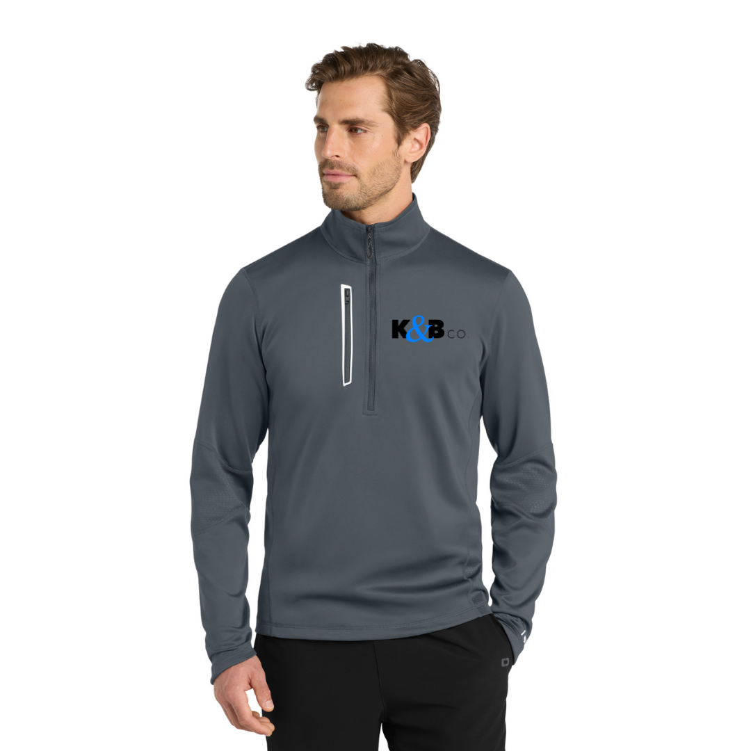 OGIO® Fulcrum 1/4-Zip - Design 2 - OE701