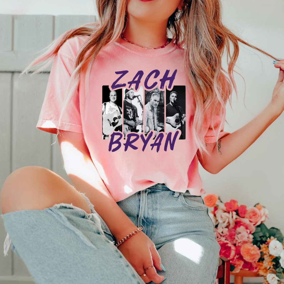 Zach Bryan Photo Collage T