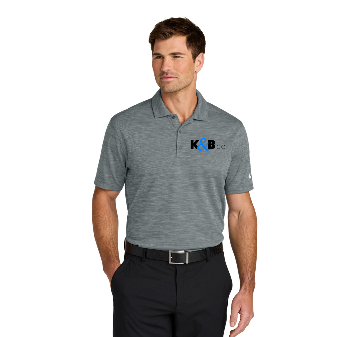 Nike Dri-FIT Striated Polo - Design 2