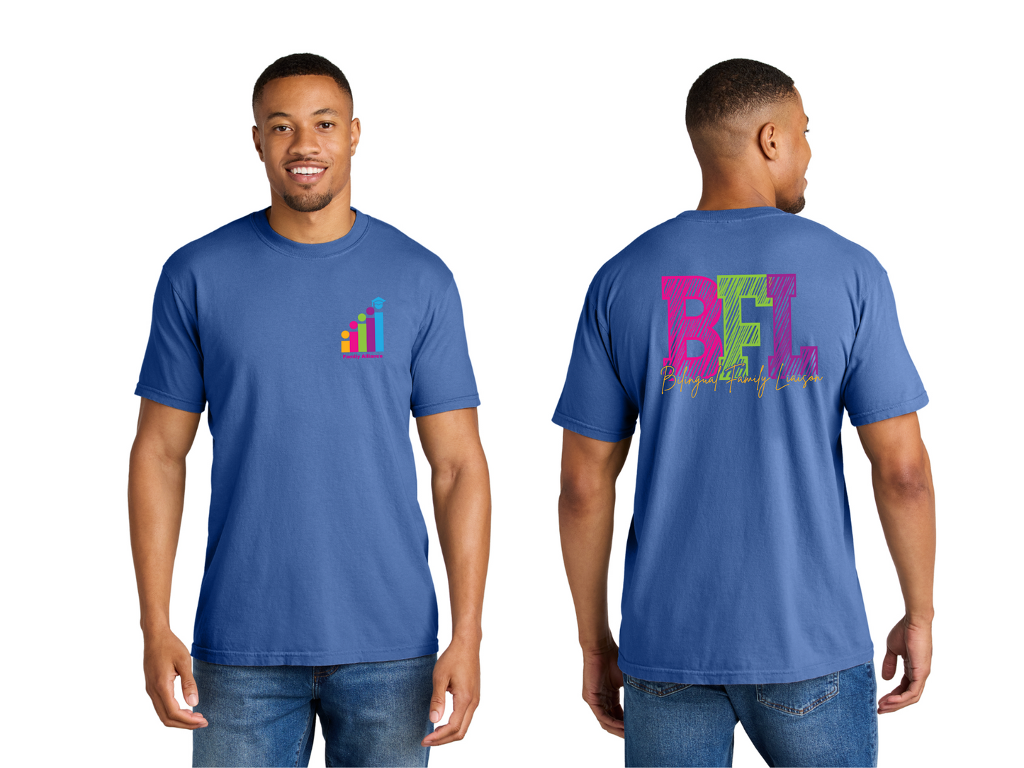 Comfort Colors® Heavyweight Ring Spun Tee - 1717 - Design 1
