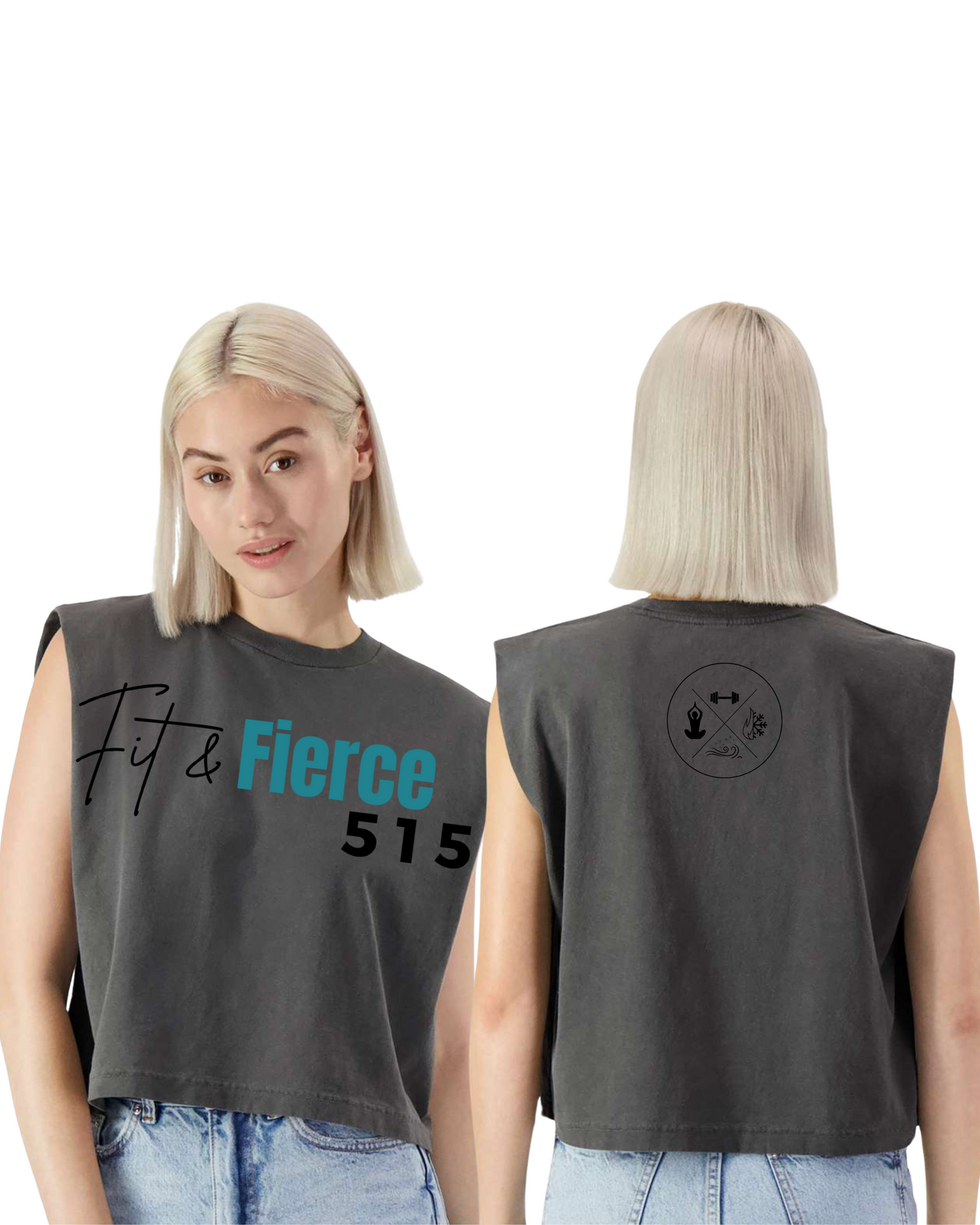Women's Garment-Dyed Heavyweight Muscle Tee - 307GD