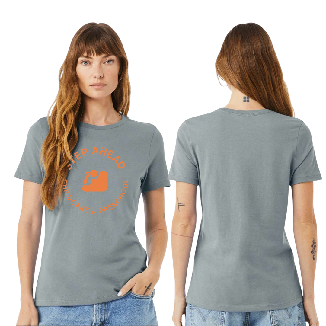 BELLA+CANVAS® Women’s Relaxed Jersey Short Sleeve Tee BC6400 - Vintage Blue