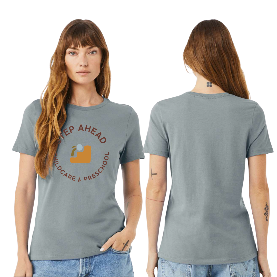 BELLA+CANVAS® Women’s Relaxed Jersey Short Sleeve Tee BC6400 - Vintage Blue