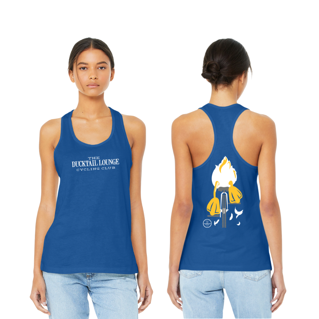 BELLA+CANVAS® Women’s Jersey Racerback Tank - BC6008 - Design 2