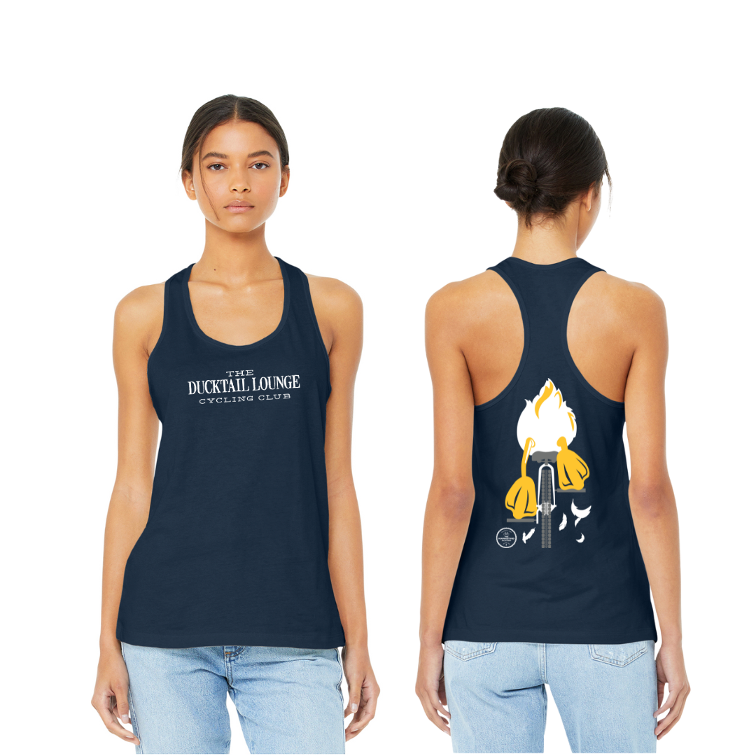BELLA+CANVAS® Women’s Jersey Racerback Tank - BC6008 - Design 2