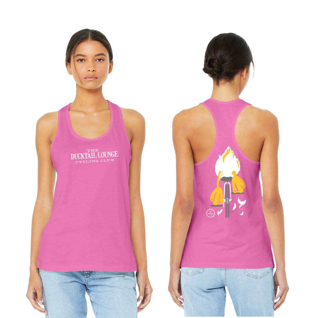 BELLA+CANVAS® Women’s Jersey Racerback Tank - BC6008 - Design 2