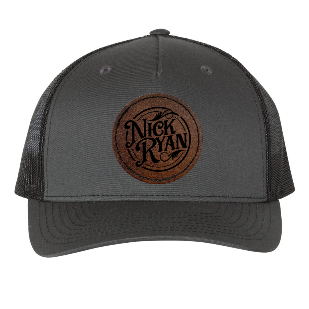 Richardson 112FP - Round Leather Patch Hat