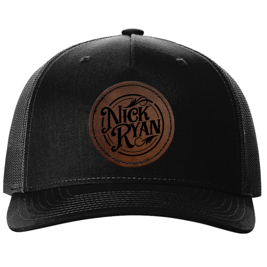 Richardson 112FP - Round Leather Patch Hat