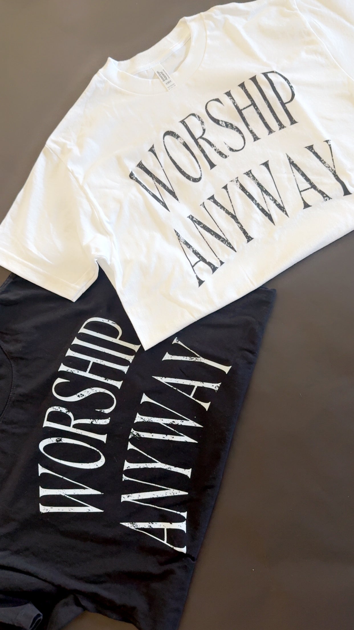 Unisex Worship Anyway TShirt
