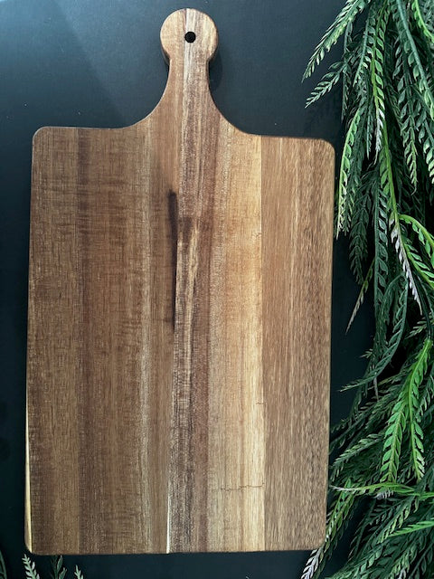 16" x 9" Acacia Cutting Board