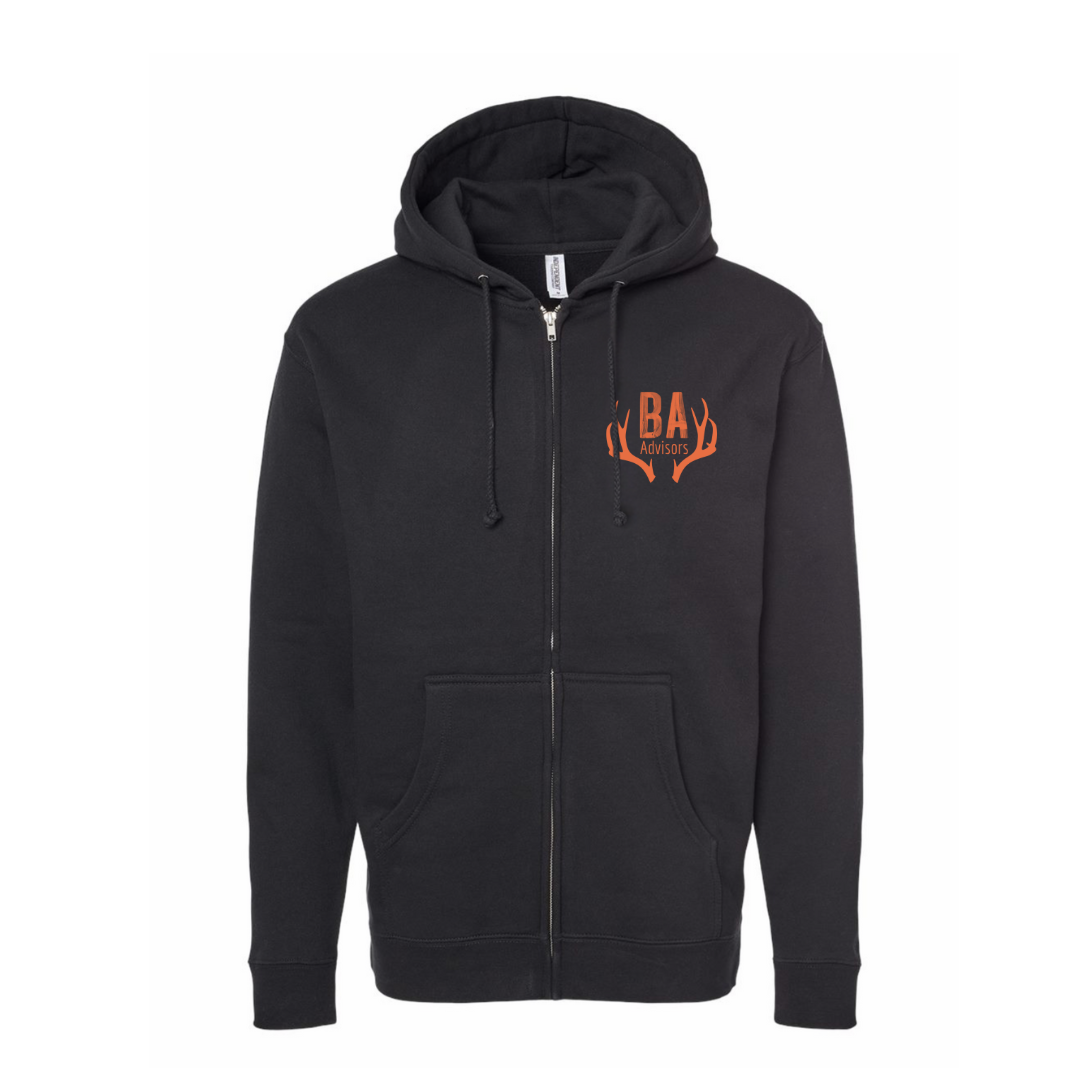 Unisex Zip Up Hoodie - Design 1