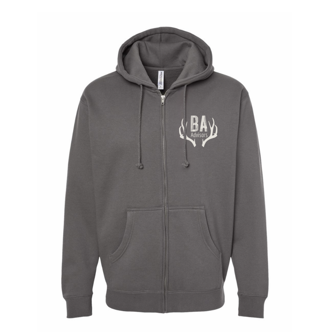 Unisex Zip Up Hoodie - Design 1