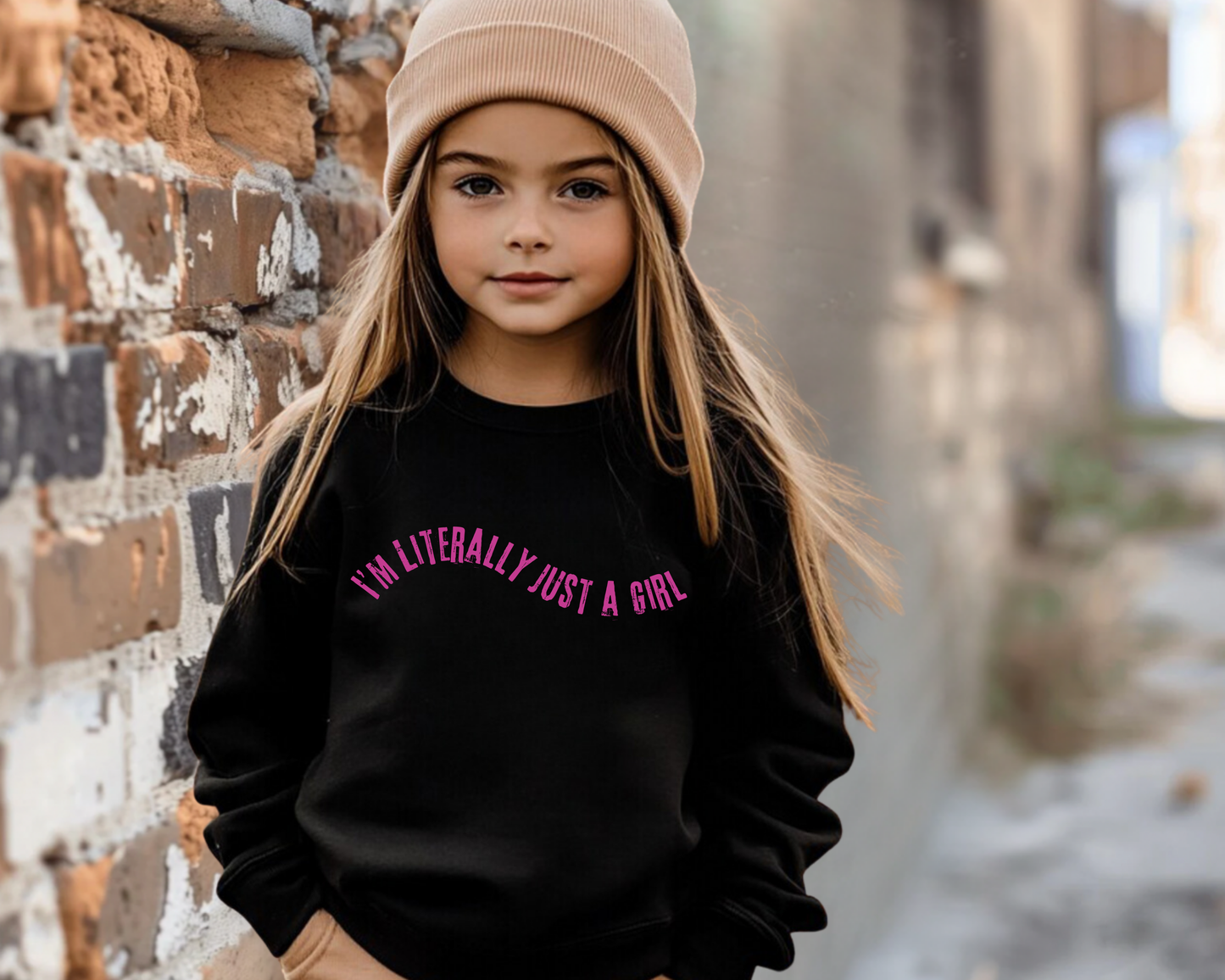 I'm Literally Just A Girl Crewneck