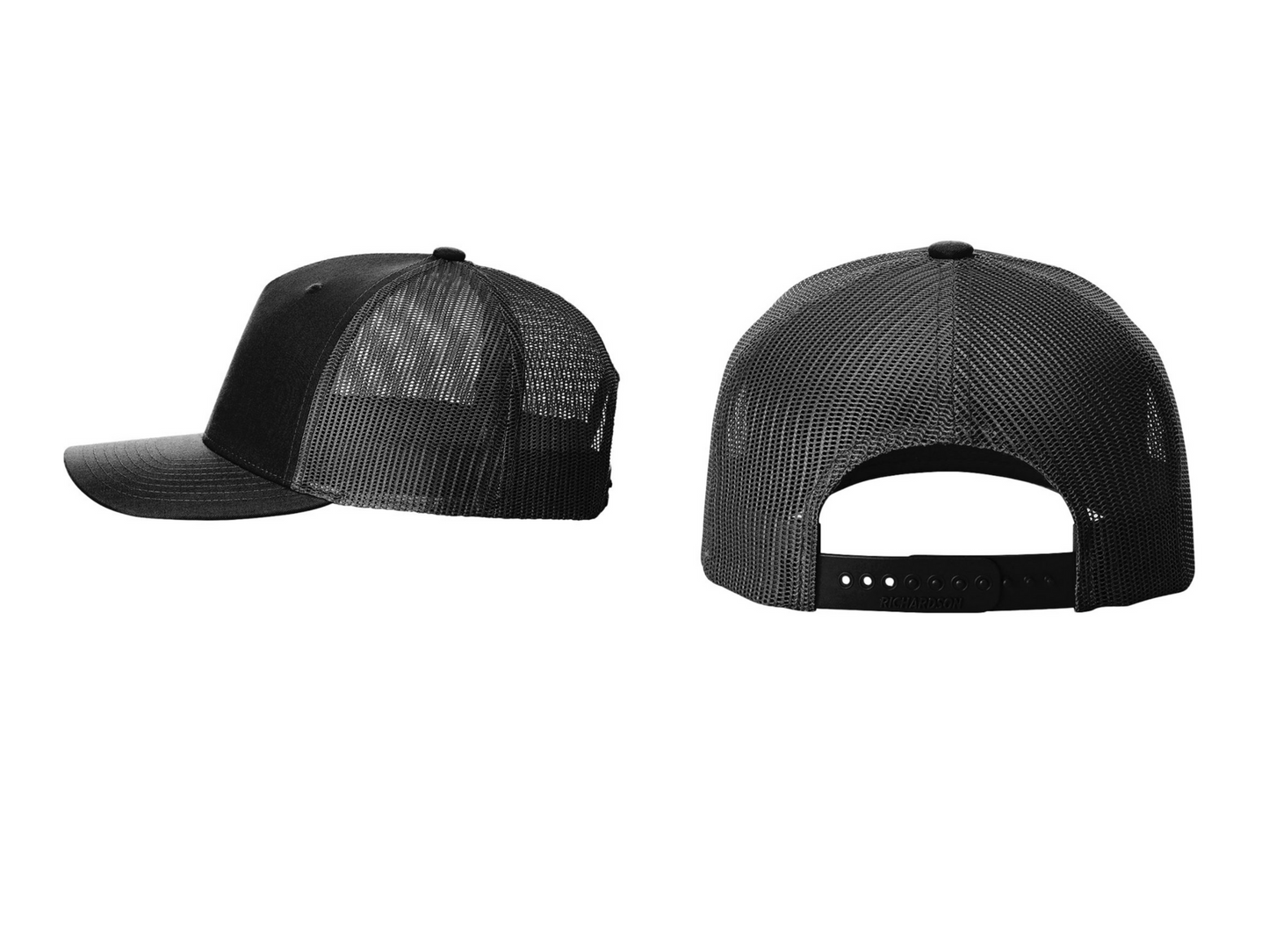 Adjustable Richardson 112FP Leather Patch Hat