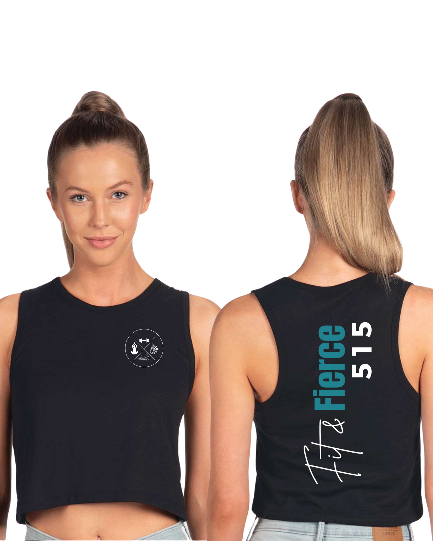 Women's Festival Crop Tank - 5083