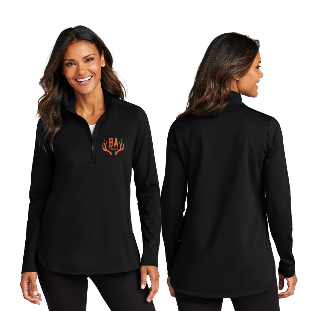 Port Authority® Women's Double Knit 1/4-Zip
