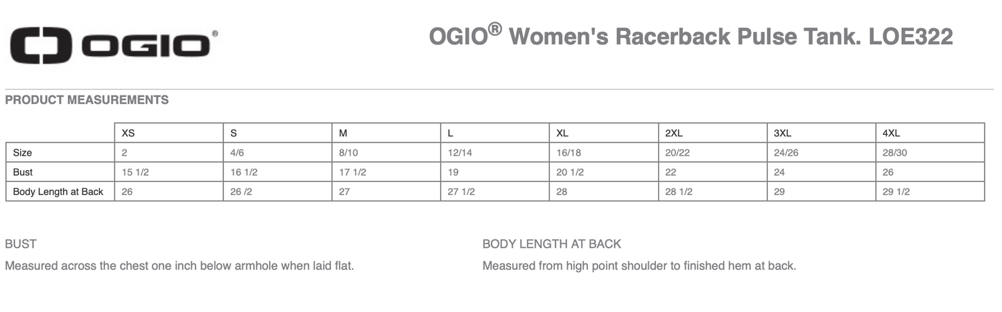 OGIO® Women's Racerback Pulse Tank - LOE322