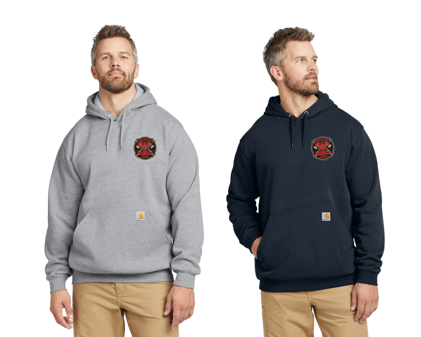 Carhartt® Midweight Hooded Logo Sweatshirt -CKT288