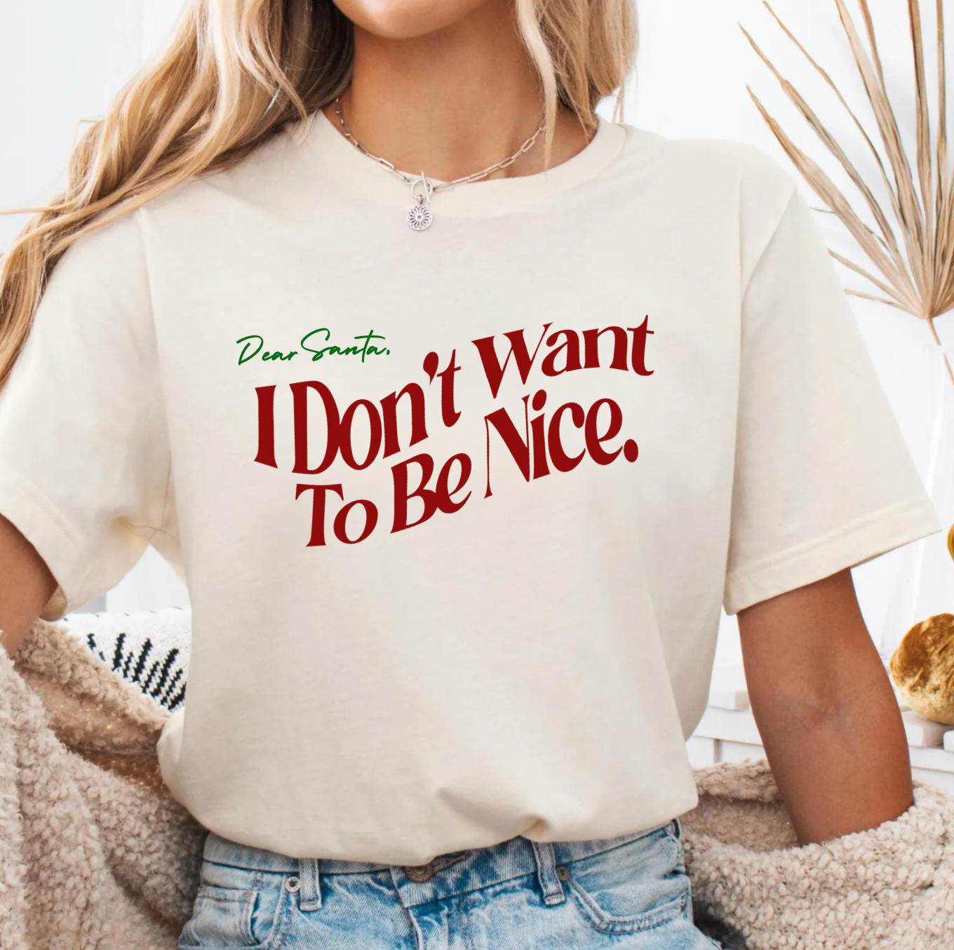Dear Santa Comfort Colors TShirt