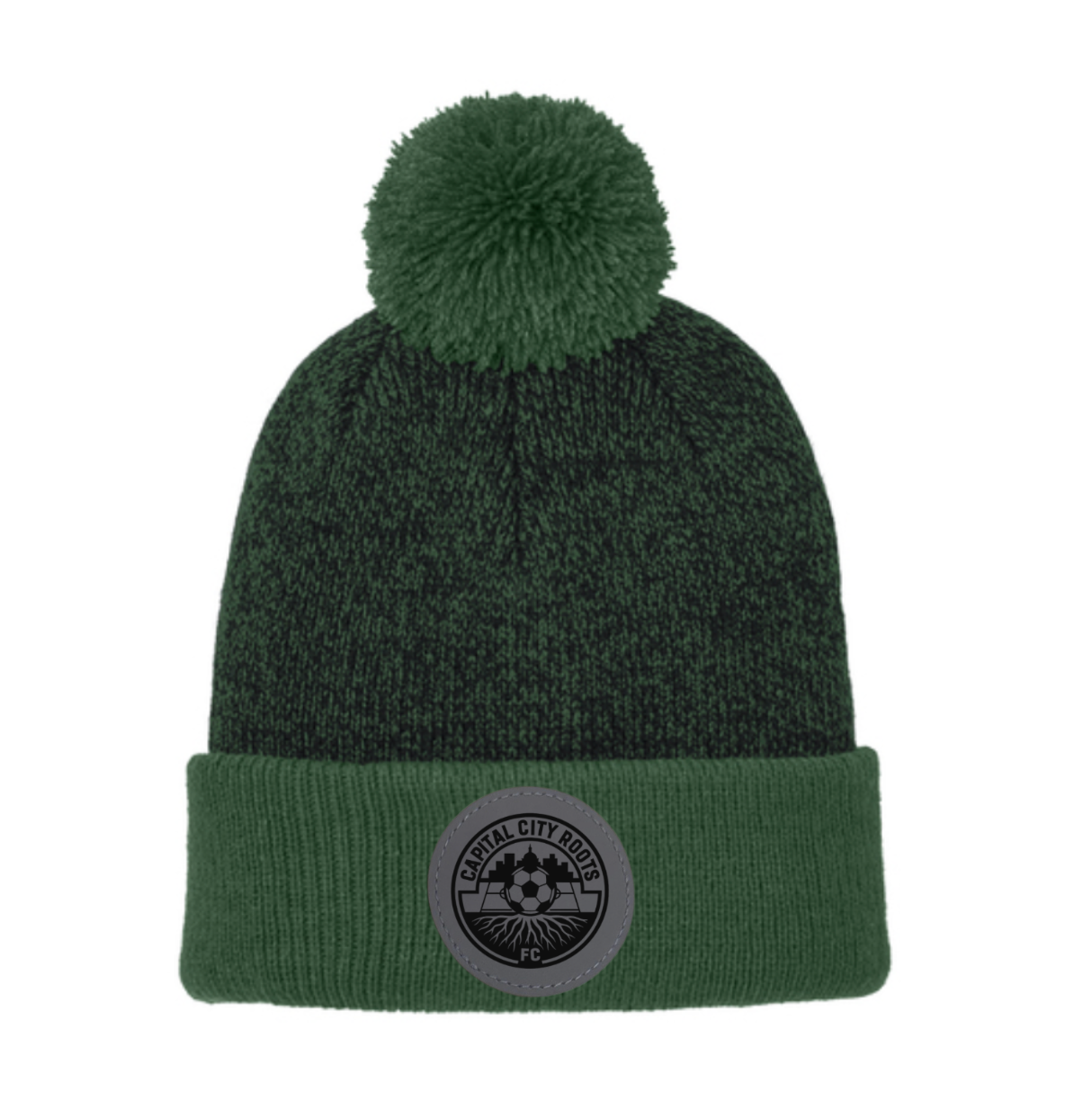 Sport-Tek® Halftime Heather Pom Beanie - STC68